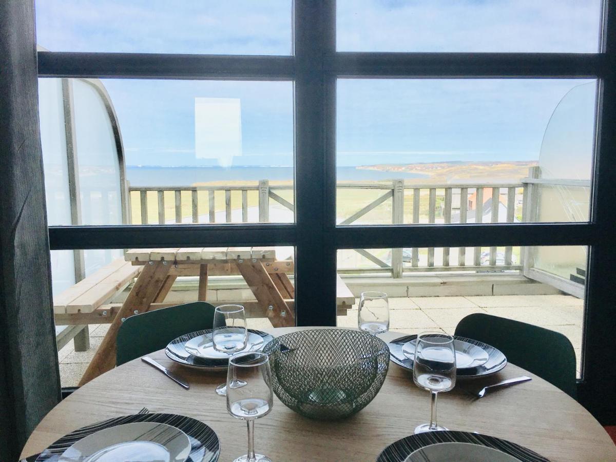 La mer vue d'en haut , duplex à la naturelle sur la côte d'opale Wimereux Extérieur photo