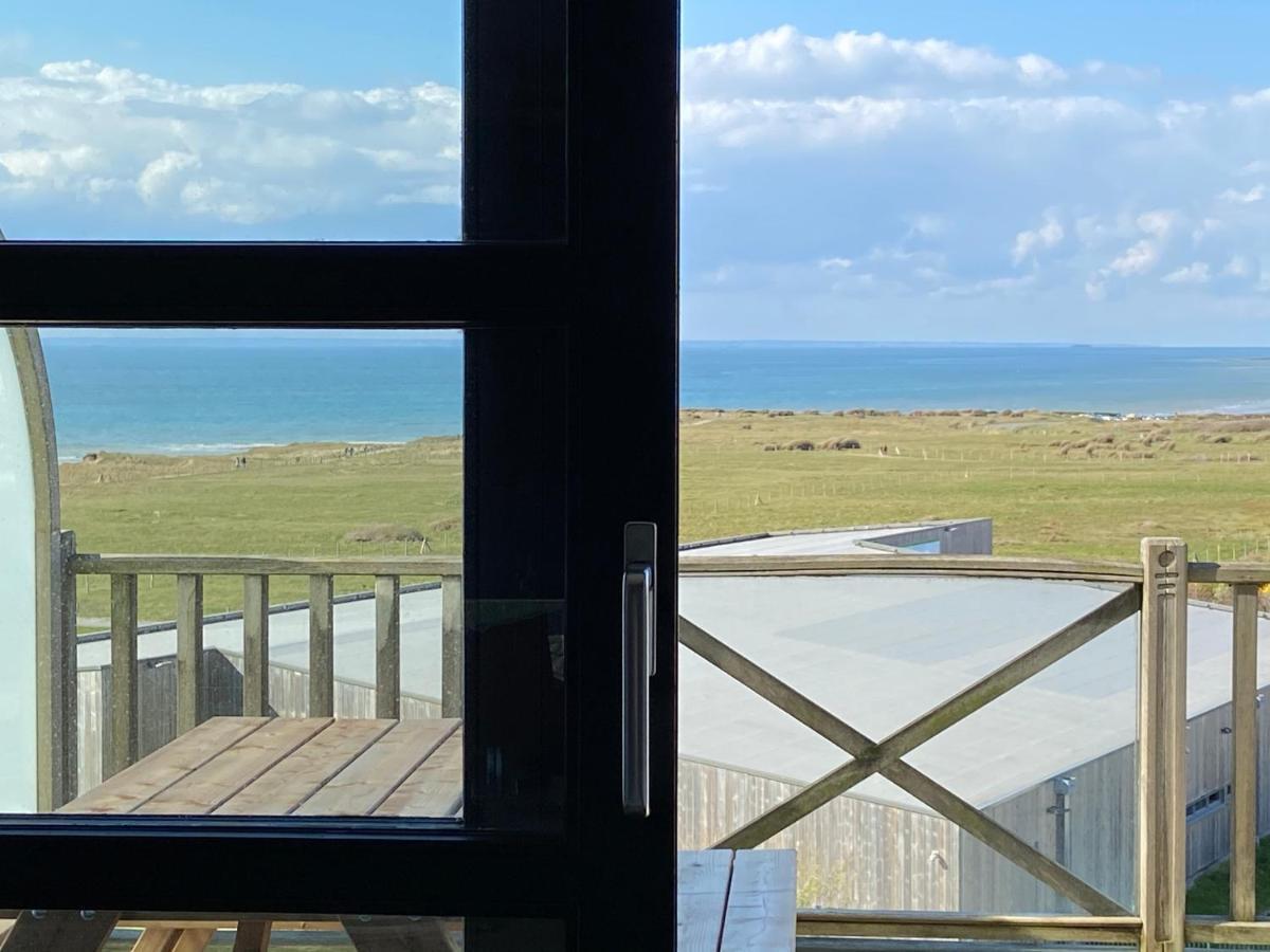 La mer vue d'en haut , duplex à la naturelle sur la côte d'opale Wimereux Extérieur photo