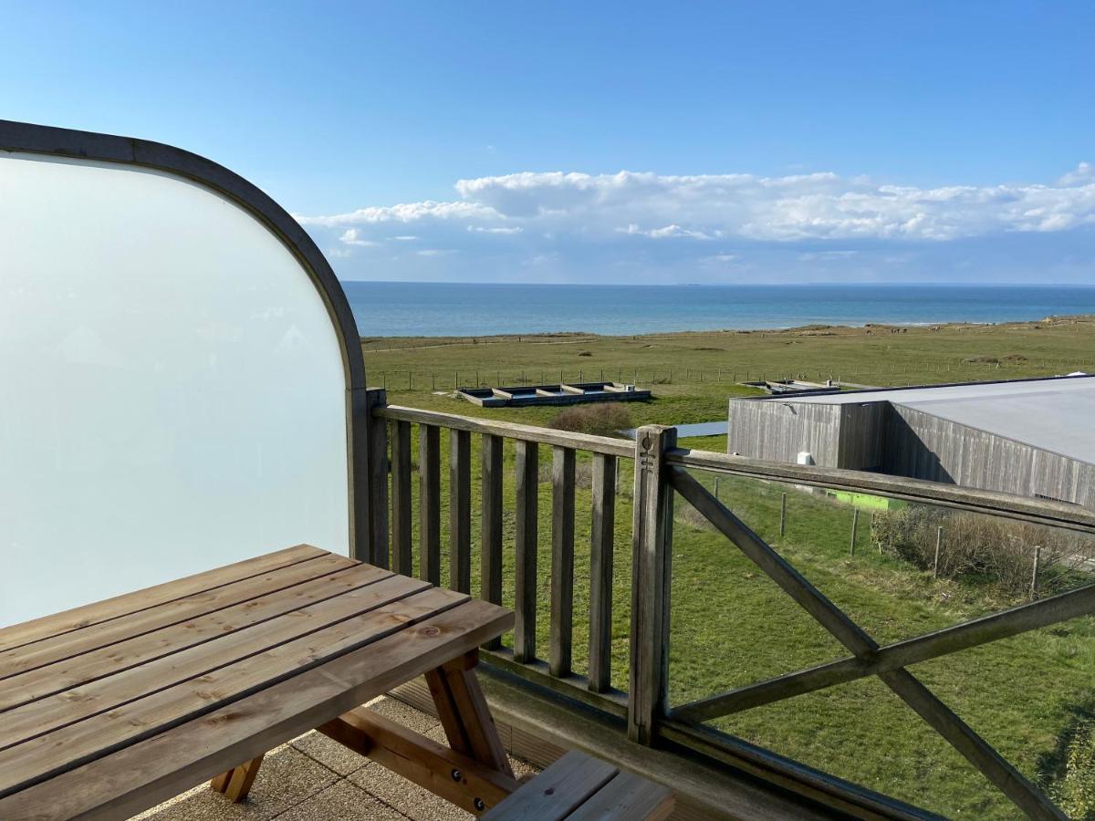 La mer vue d'en haut , duplex à la naturelle sur la côte d'opale Wimereux Extérieur photo