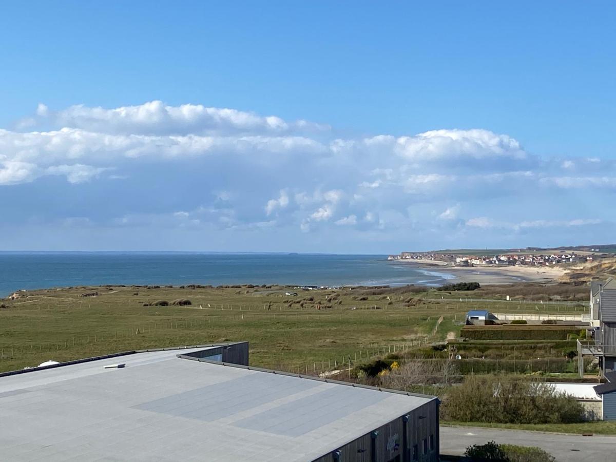 La mer vue d'en haut , duplex à la naturelle sur la côte d'opale Wimereux Extérieur photo