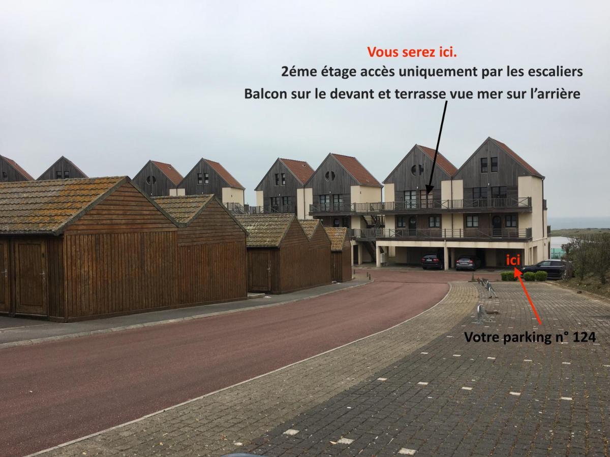 La mer vue d'en haut , duplex à la naturelle sur la côte d'opale Wimereux Extérieur photo