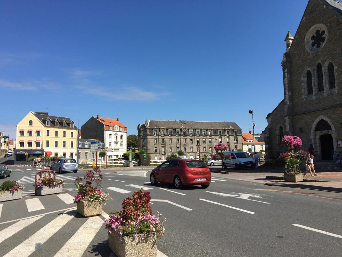 La mer vue d'en haut , duplex à la naturelle sur la côte d'opale Wimereux Extérieur photo