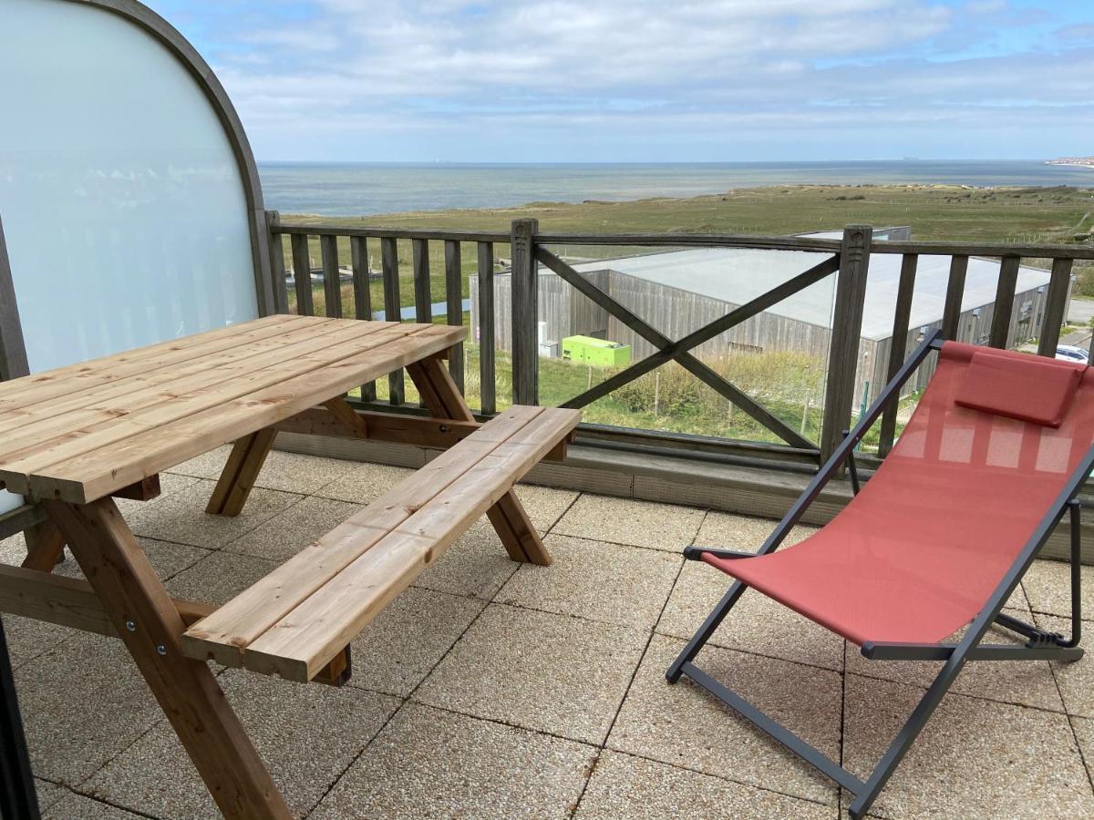 La mer vue d'en haut , duplex à la naturelle sur la côte d'opale Wimereux Extérieur photo