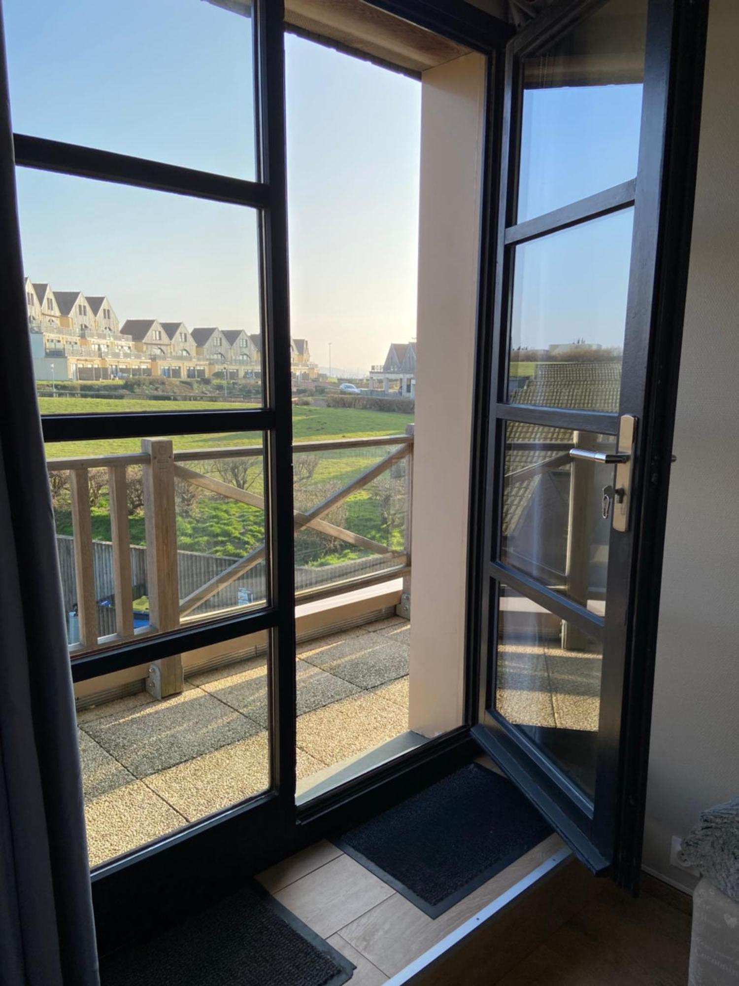 La mer vue d'en haut , duplex à la naturelle sur la côte d'opale Wimereux Extérieur photo